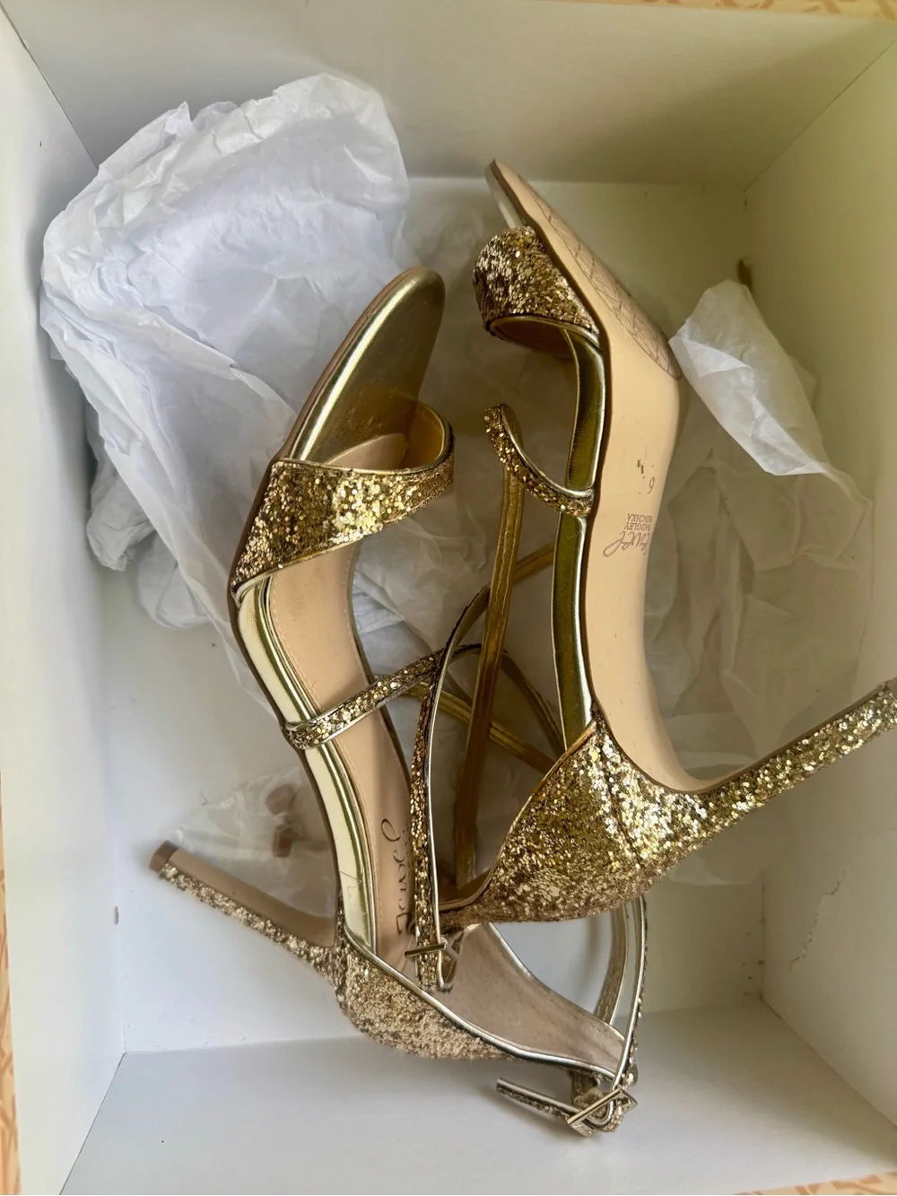 Jewel Badgley Mischka elegant gold